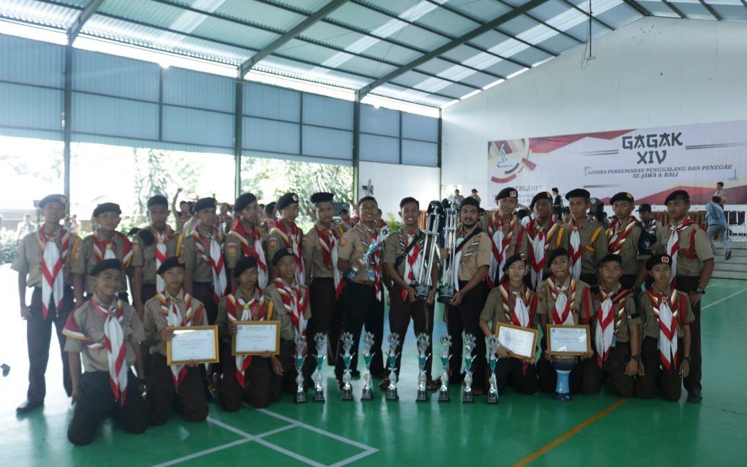 Kontingen Pramuka Rafah Unjuk Kemampuan pada Ajang GAGAK XIV