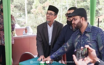 telah diresmikan Rumah Sehat Al-Muzaini di Pondok Pesantren Rafah.