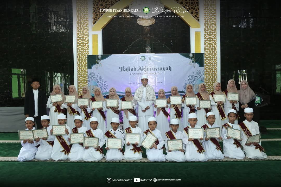 Dokumentasi Kegiatan Wisuda TPQ Rafah