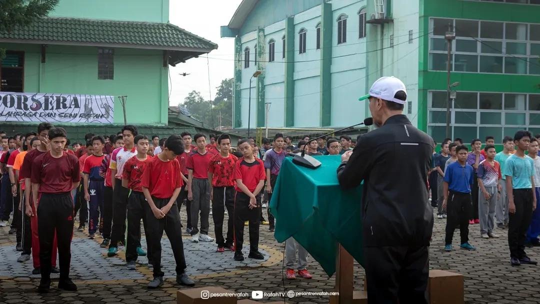 Pembukaan PORSERA (Pekan Olahraga dan Seni Rafah): Menumbuhkan Sportivitas dan Kreativitas Santri