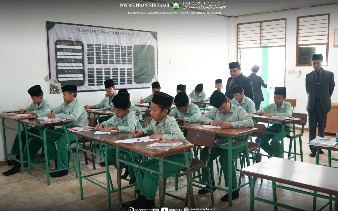 Para Santri Semangat Menghadapi Murojaah Aammah